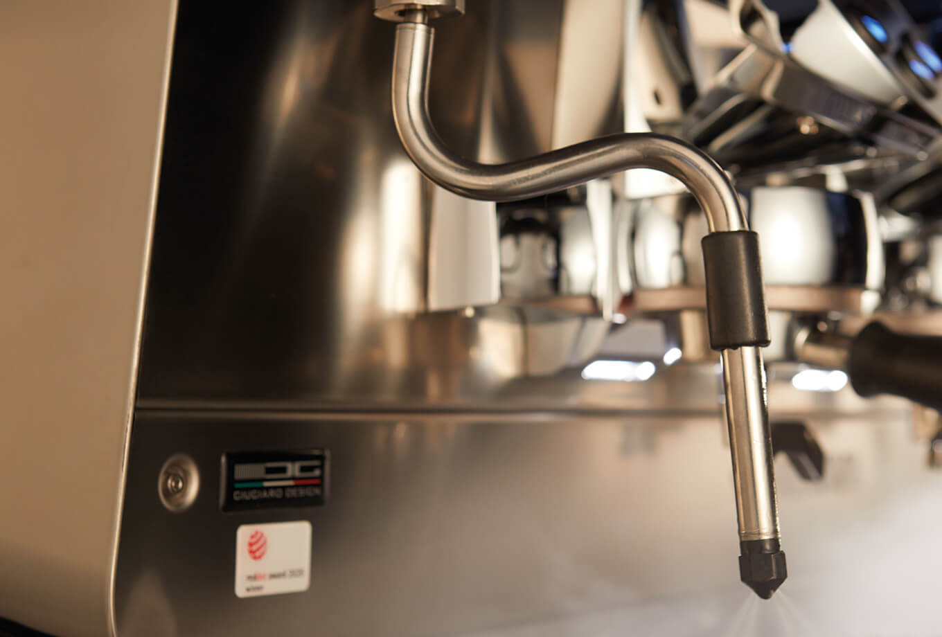 Detailaufnahme Dampflanze