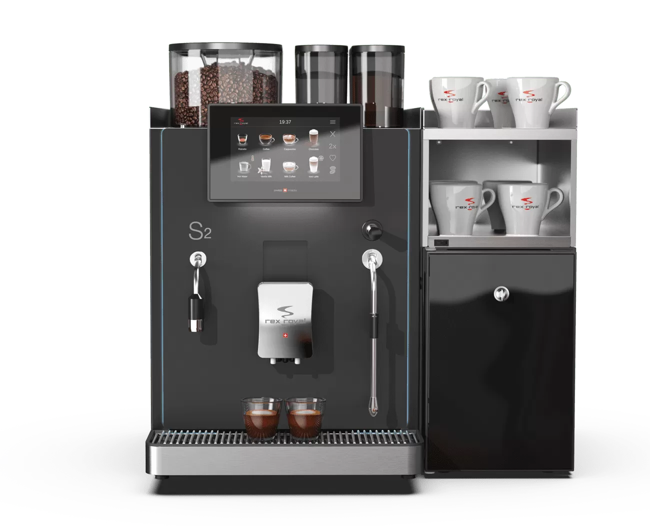 Rex-Royal S2 mit Kühleinheit und Tassenwärmer