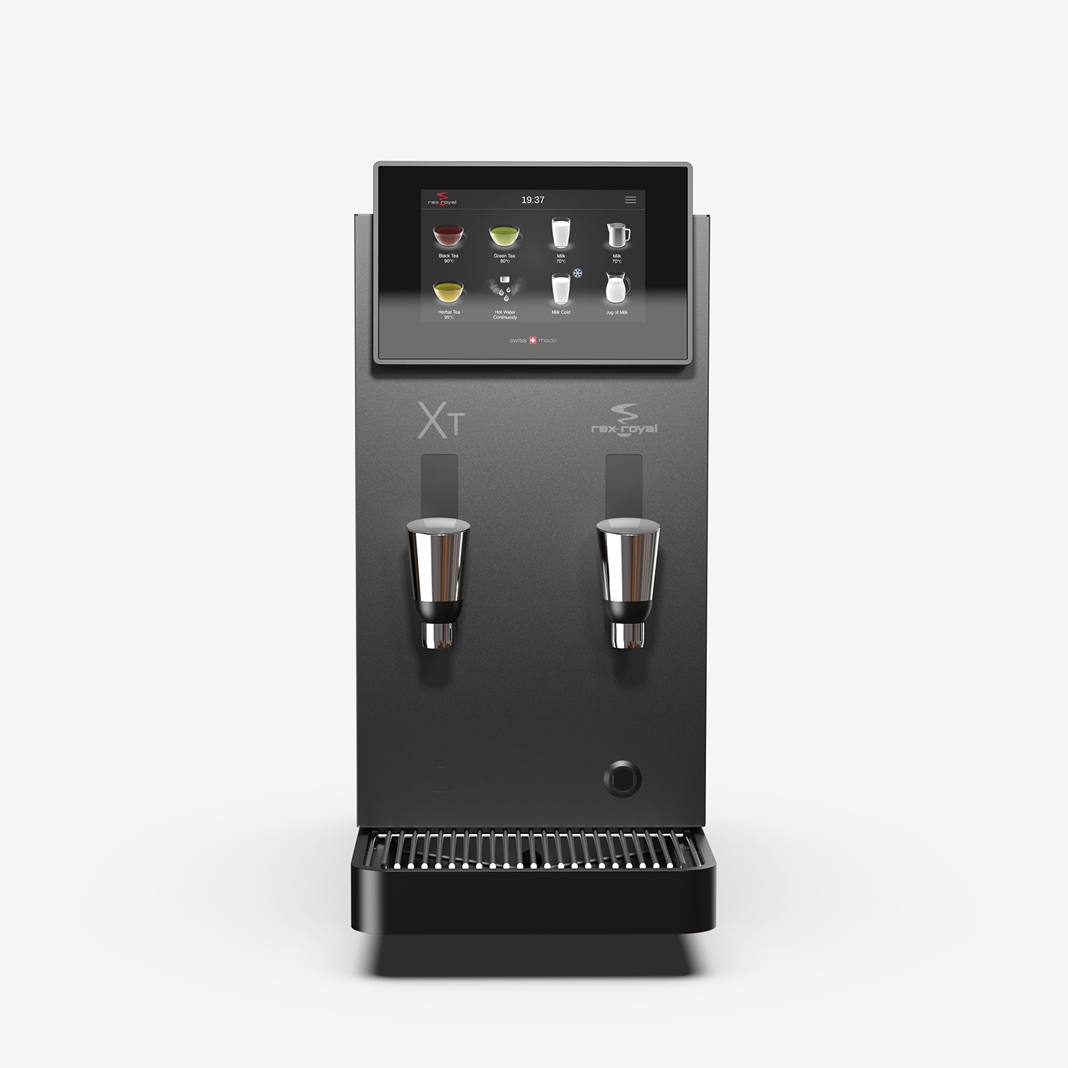 Rex Royal XM Frischmilchsystem, Frontansicht